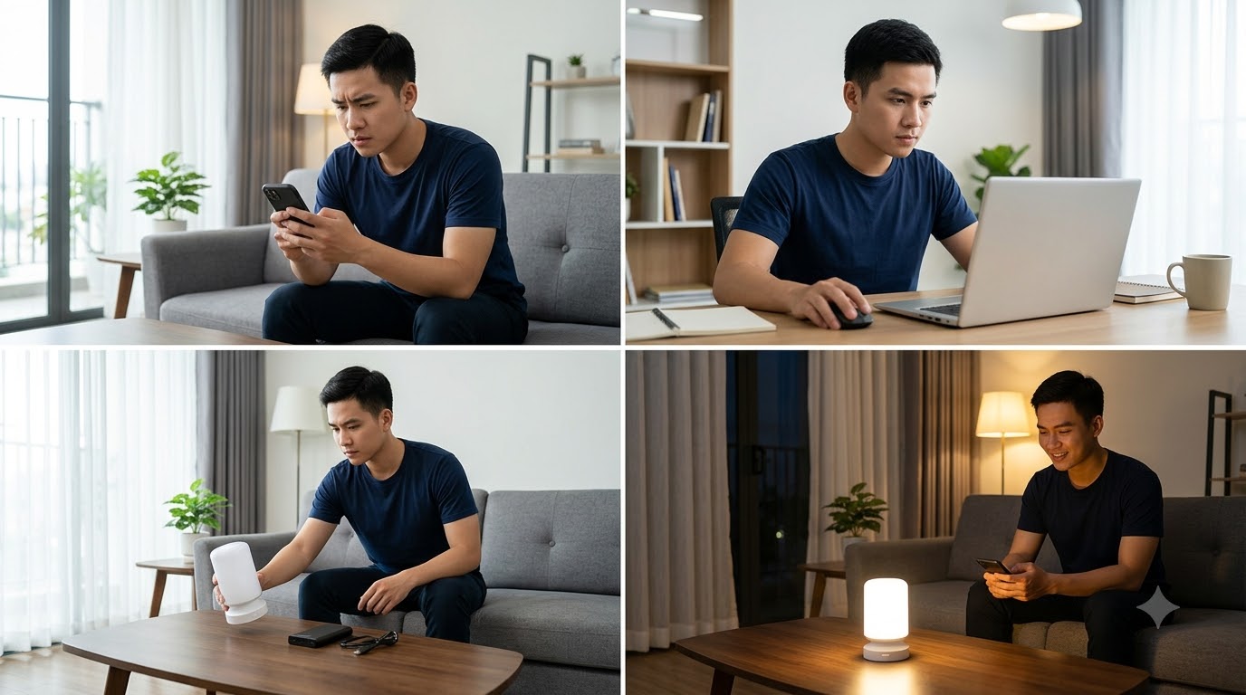 cúp điện có báo trước không - kết quả thành phẩm