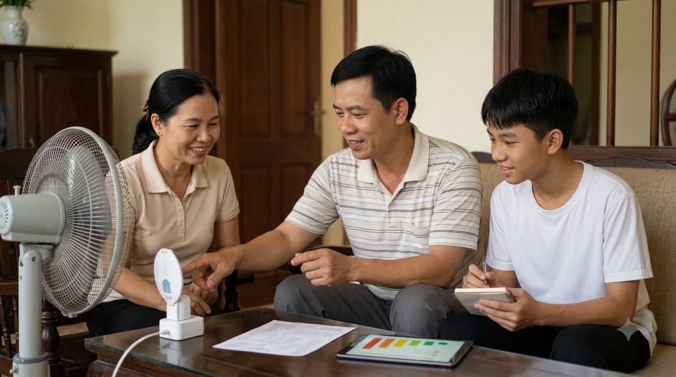Cách tính tiền điện chính xác theo bậc giá điện sinh hoạt